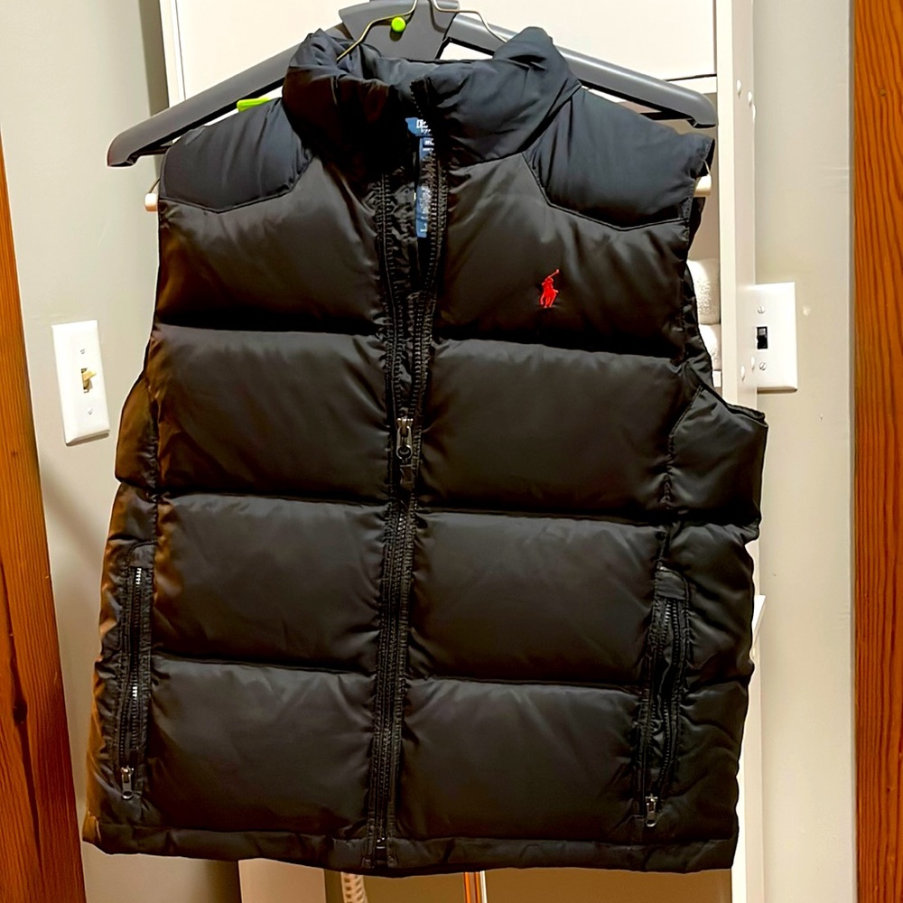 Ralph Lauren Polo puff vest barely worn